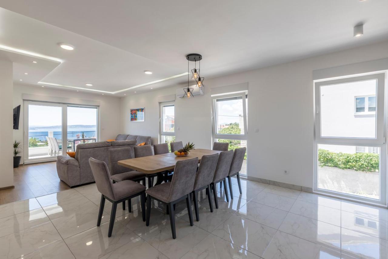 Luxury Villa La Nonna Ana - Heated Pool, Sea View, Near Split Kaštela Εξωτερικό φωτογραφία