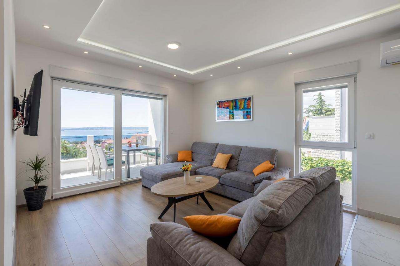 Luxury Villa La Nonna Ana - Heated Pool, Sea View, Near Split Kaštela Εξωτερικό φωτογραφία