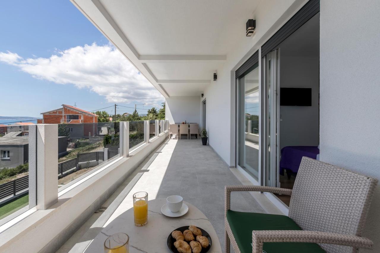 Luxury Villa La Nonna Ana - Heated Pool, Sea View, Near Split Kaštela Εξωτερικό φωτογραφία