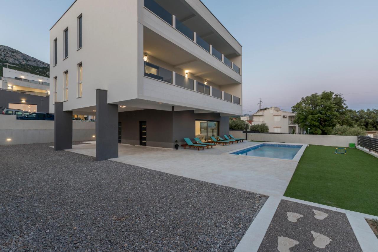 Luxury Villa La Nonna Ana - Heated Pool, Sea View, Near Split Kaštela Εξωτερικό φωτογραφία