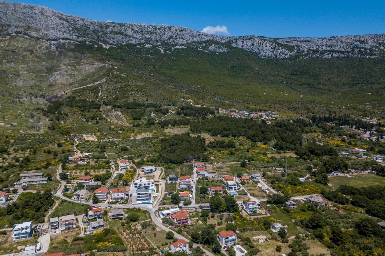 Luxury Villa La Nonna Ana - Heated Pool, Sea View, Near Split Kaštela Εξωτερικό φωτογραφία